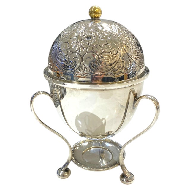 Antique Victorian Silver-Plated Egg Coddler by James Dixon & Sons of Sheffield, England For Sale - Image 9 of 9