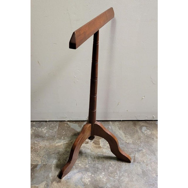 Vintage Cherry Newspaper Magazine Rack For Sale - Image 4 of 5