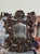 Large Louis XV Venetian Wall Mirror with Five Light Arms, 1890s For Sale - Image 3 of 5