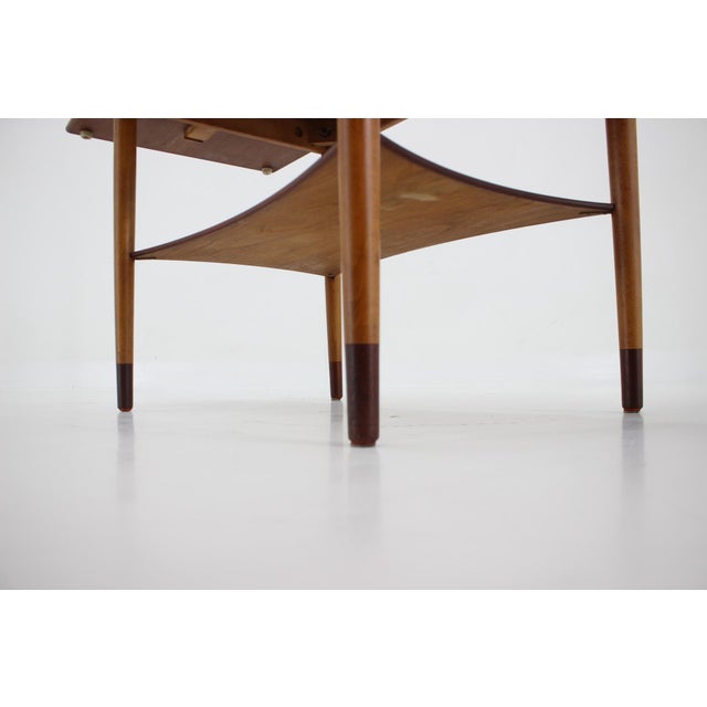 Teak and Oak Coffee Table by Børge Mogensen for Soborg Mobelfabric, Denmark, 1960s For Sale - Image 11 of 14