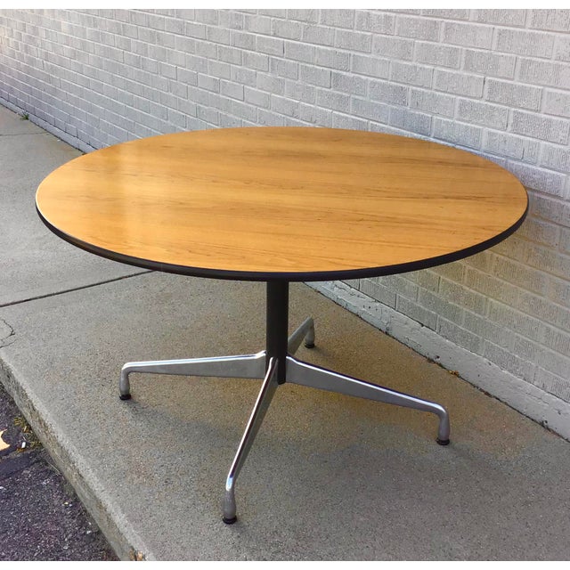 Eames for Herman Miller Round Conference/Office Table Chairish