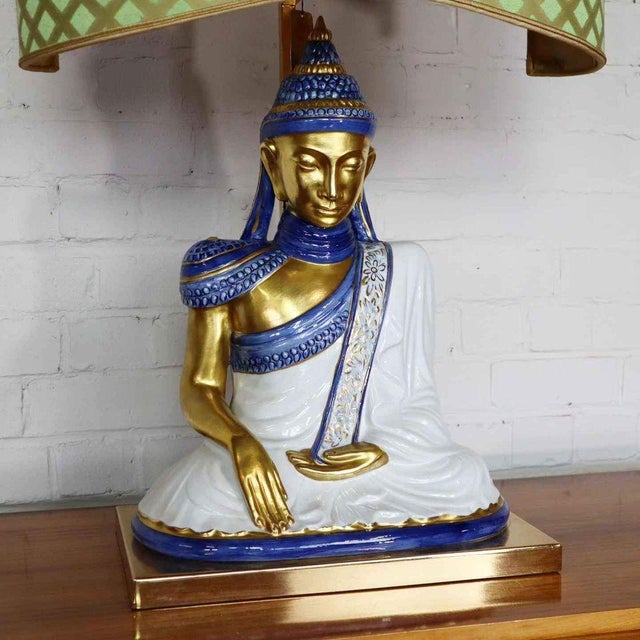 Mid-Century Modern Italian Lamp from Societa Porcellane Artistiche Firenze, 1970s For Sale - Image 3 of 13