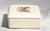Wonderful Wedgwood Creamware Antique Hand Painted Armorial Coat of Arms English Ceramic Jewelry Trinket Desk Keepsake Box For Sale - Image 15 of 16