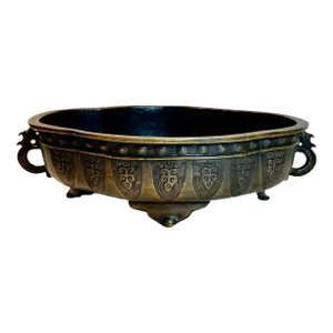 19th Century Bronze Japanese Planter