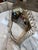 1950's Brass Table/Vanity Mirror With Looped Wire Frame For Sale In Los Angeles - Image 6 of 8