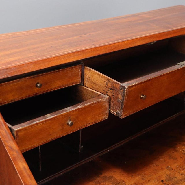 Walnut Drop-Leaf Chest with Threads For Sale - Image 5 of 14