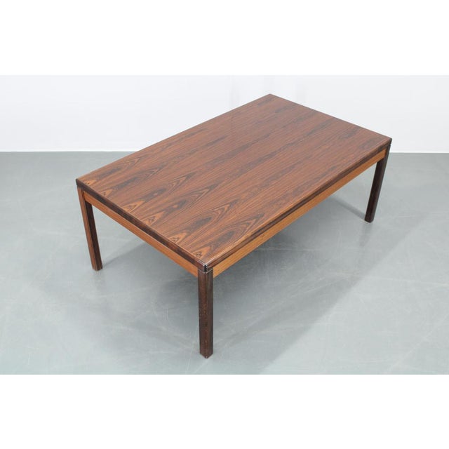 Brown Vintage Danish Wooden Coffee Table, 1960s For Sale - Image 8 of 11