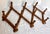Vintage French Spindle Turned Wood Expandable Coat/Hat Rack For Sale - Image 14 of 15