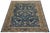 2010s Hand-Knotted Bidjar Vintage Style Wool Rug Midnight Blue Floral Arabesque For Sale - Image 5 of 12