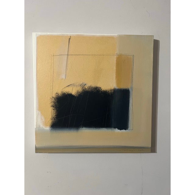 Abstract Painting Titled "Manila 4" by Tina Bluefield For Sale - Image 4 of 5