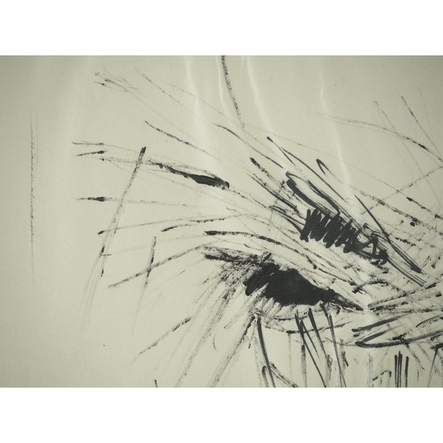 Roger Crusat, Le seau de paille, Pen Drawing For Sale - Image 5 of 7
