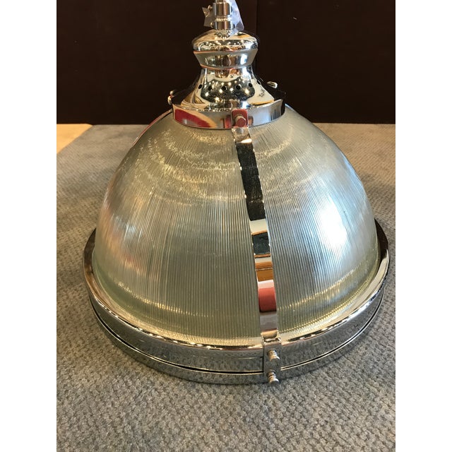 Restoration Hardware "Clemson" Prismatic Pendant Chairish