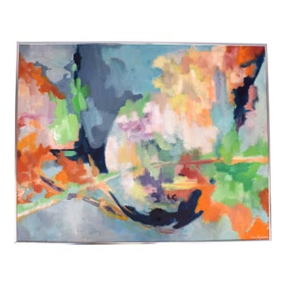 Abstract Composition by Celia D. Rumsey (1944-2012) For Sale