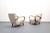 Vintage Bentwood Lounge Chair in Beige Boucle by Jindrich Halabala, 1930 For Sale - Image 4 of 11
