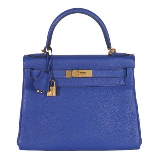 Bleu Electrique Togo Retourne Kelly 28 GHW For Sale