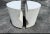 Vintage Sculptural Concrete Pedestal Dining Table Bases - a Pair For Sale - Image 4 of 6
