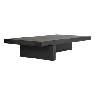 Hari 146 Square Coffee Table in European Blackened Oak by Mokko Amsterdam For Sale