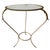 Beautiful vintage mid-century gold wrought iron plant table from the 1960s with acanthus leaf accents. The wrought iron...