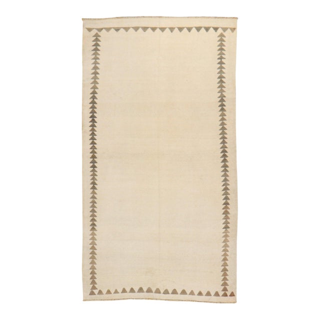 Vintage Turkish Kilim Runner - 3'4" x 6'4" For Sale