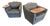 Brayton International Club Chairs With Tray - A Pair For Sale
