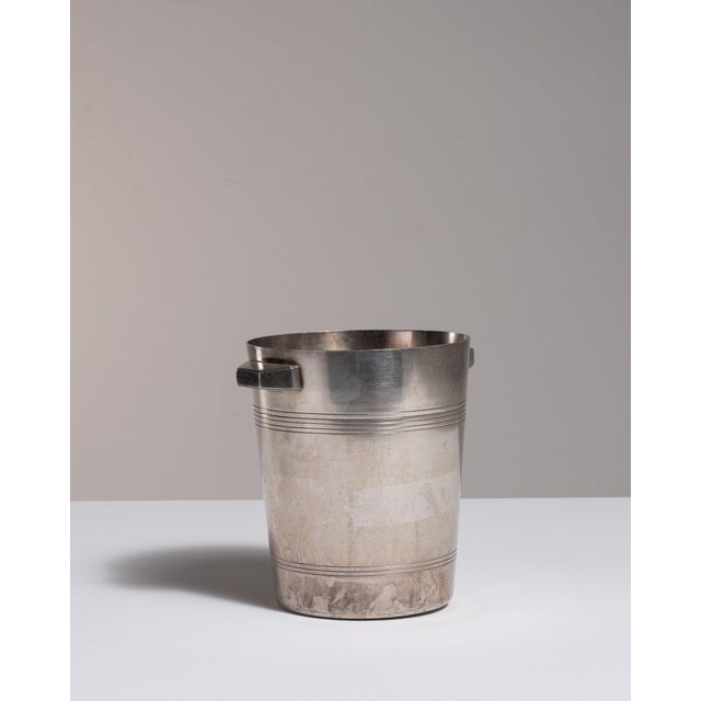 Mid 20th Century Belgium Silver Ice Bucket For Sale - Image 12 of 15