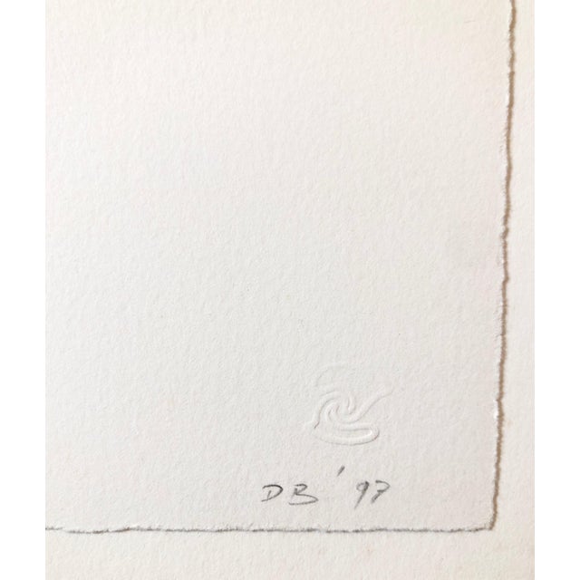 Dirk de Bruycker, Set of Eyes, Color Lithograph, Belgian Abstract Expressionist Tamarind Print, 1997 For Sale In Miami - Image 6 of 10