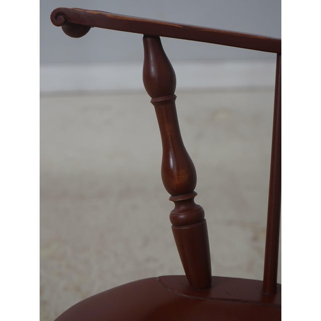 Set of 6 Dr Dimes Sack Back Windsor Dining Armchairs For Sale - Image 9 of 18