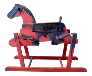 Vintage Spring Rocking Horse Toy