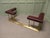 Art Deco Brass Fireside Bench, 1900 For Sale - Image 4 of 8