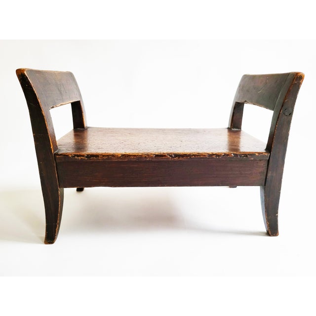 Biedermeier Stool, Vienna, Austria, 19th Century For Sale - Image 3 of 8