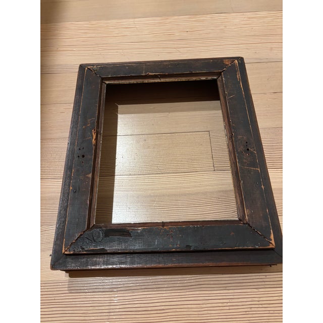 Victorian Antique Gold Gilt Deep Well Frame For Sale - Image 3 of 5