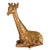 Hollywood Regency Gilt Chalkware Giraffe Sculpture 25.5" For Sale - Image 13 of 16