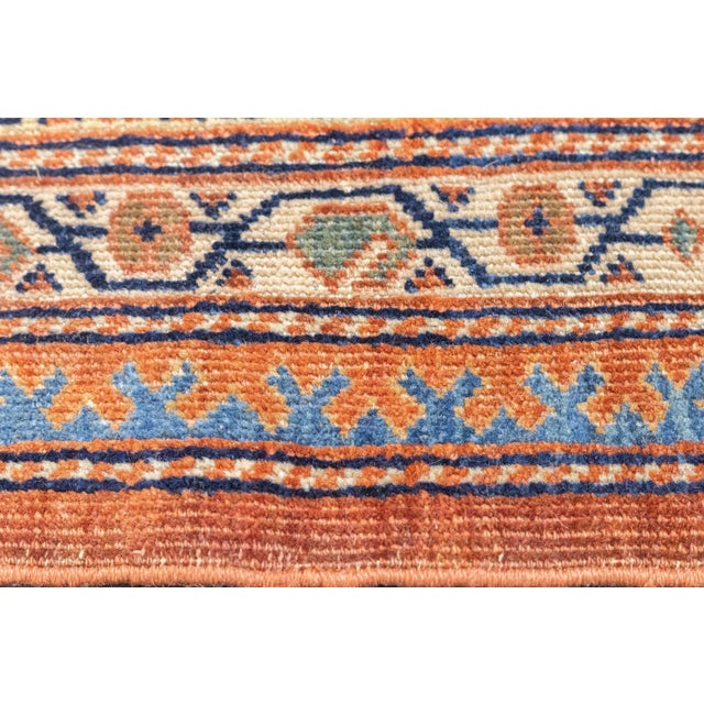 Antique Persian Farahan Sarouk Rug 8’10" X 12’3” For Sale - Image 10 of 11