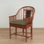 Vintage Set of Four Faux Bamboo Brighton Pavillion Style Chairs by Maitland Smith For Sale - Image 10 of 18
