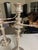 Metal Late 18th Century Pair George III Old Sheffield Silver Plated Three Light Candelabras. For Sale - Image 7 of 10