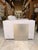 Contemporary Vanguard Light Gray Lounge Chair With Pewter Accents For Sale - Image 3 of 6