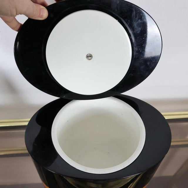 Modernist Ice Bucket by Tommaso Barbi, 1970s For Sale - Image 10 of 12