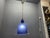 Murano Cobalt Blue Glass Pendant Light, Italy, 1980s For Sale - Image 11 of 13
