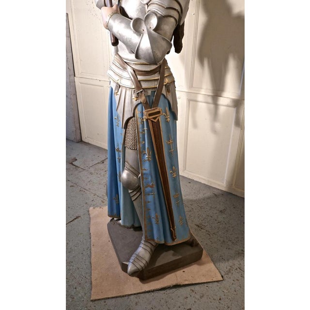 Saint Joan of Arc Statue by Rouillard Angers, France For Sale - Image 5 of 14