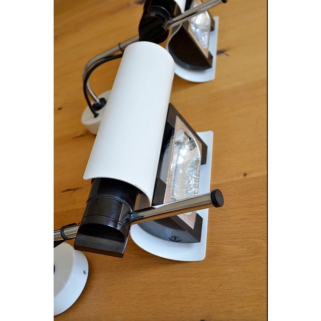 Vico Magistretti Series DIM Wall Sconces by Vico Magistretti for Oluce, 1970s, Set of 2 For Sale - Image 4 of 8