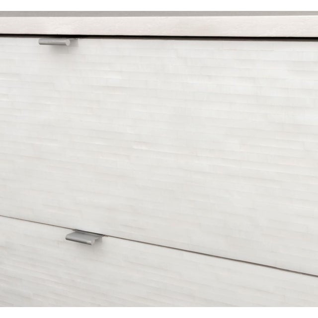 Ercole Home "Milano" White Painted Nightstands, 2 For Sale In New York - Image 6 of 9