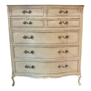 Mid 20th Century French Provincial Tall Dresser by Hale Beds Nyc For Sale