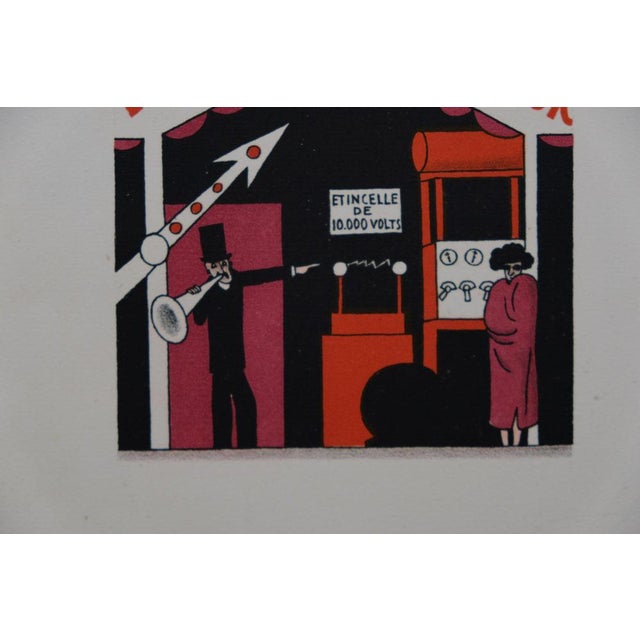 Lucien Boucher, La femme accumulateur, Lithograph For Sale - Image 4 of 6