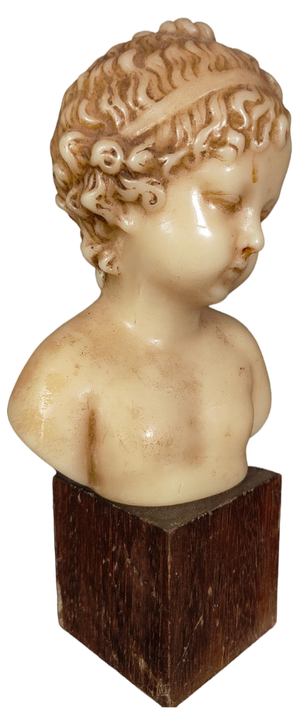 Wax Bust of Child, 1880