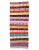 Textile Colorful Vintage Turkish Kilim Rug For Sale - Image 7 of 7