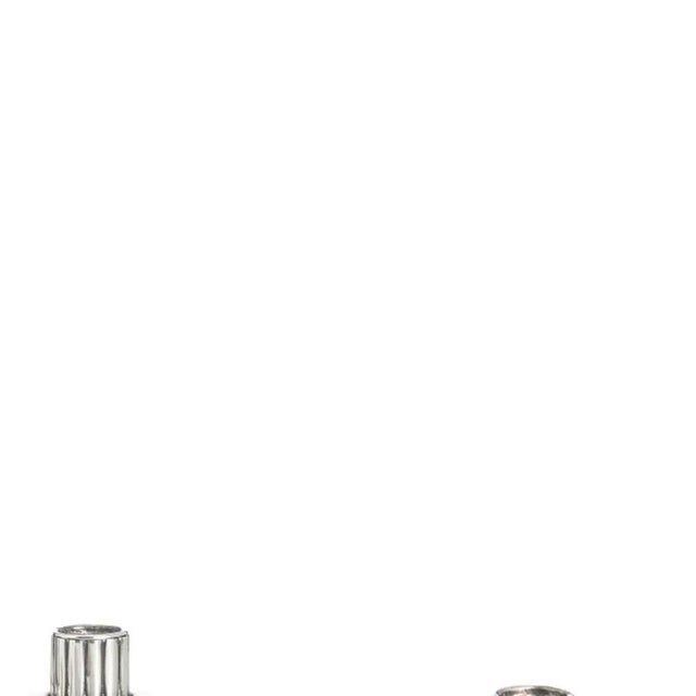 Art Deco Silver Candelabras, Set of 2 For Sale - Image 4 of 6