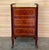 Late 19th Century Bouillotte Louis XVI Style, Marquetry and Bronze Nightstands, A Pair For Sale - Image 17 of 18