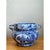 Vintage Blue and White Ceramic Jardiniere For Sale - Image 4 of 12