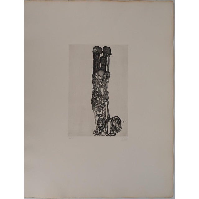 Fred Deux, Internal Parade, Original Engraving For Sale - Image 6 of 6