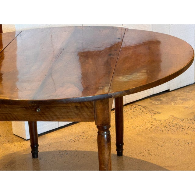 19th Century French Drop Leaf Table For Sale - Image 9 of 12